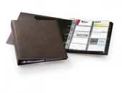 Wizytowniki - Durable Wizytownik Visifix A4 400 brązowy 2384-11 - miniaturka - grafika 1