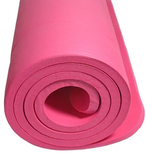 EB FIT Mata Fitness NBR180X60X1,5CM Różowa + Torba Eb Fi - Maty do ćwiczeń - miniaturka - grafika 5