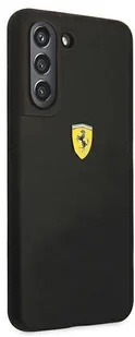 Ferrari Hardcase FESSIHCS21FBK S21 FE G990 czarny/black Silicone hurtel-91979-0 - Etui i futerały do telefonów - miniaturka - grafika 4