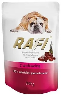Rafi Pies Wołowina saszetka 300g - Mokra karma dla psów - miniaturka - grafika 4