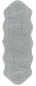 Dywany - andiamo Andiamo skóra jagnięca, syntetyczny dywan z runem, szary, 55 x 160 cm, 1 sztuka - miniaturka - grafika 1
