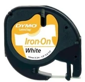 Taśmy do drukarek barwiące - Dymo S0718850 / 18769 taśma biała, prasowanka 12 mm, oryginalna S0718850 - miniaturka - grafika 1