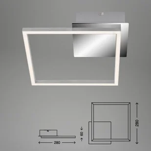 Briloner Lampa sufitowa LED Frames 1 kwadrat - Lampy sufitowe - miniaturka - grafika 3