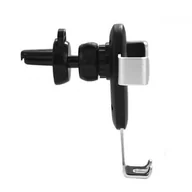 Uchwyty samochodowe do telefonów - nafumi NAFUMI UCHWYT UNIWERSLANY SAMOCHODOWY GRAWITACYJNY CZARNY SREBRNY NA KRATKĘ NFM-C16G C16G - miniaturka - grafika 1