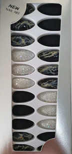 Paznokcie Sztuczne Tipsy Wzory Różowa Syrenka 24 - Sztuczne paznokcie i akcesoria - miniaturka - grafika 2