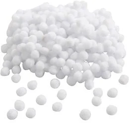 Creativ Company A S Pompony, białe, 450 sztuk - Dekoratorstwo - miniaturka - grafika 2