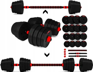 HMS Sztanga Sztangielki Hantelki Kompozyt Zestaw 30KG - Sztangi - miniaturka - grafika 4