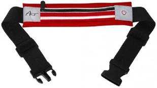 ART Pas sportowy podświetlany z kieszenią Czerwony - Etui i futerały do telefonów - miniaturka - grafika 9