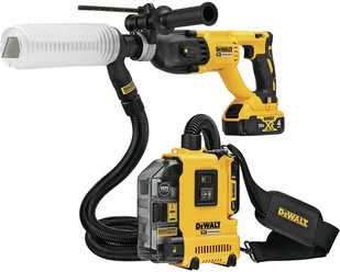 DEWALT akumulatorowy odsysacz pyłu, Li-Ion 18V 1x2,0Ah [DWH161D1] DWH161D1-QW - Odciągi trocin i wiórów - miniaturka - grafika 2