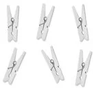 Klamerki drewniane białe - Dekoracje domu - miniaturka - grafika 5