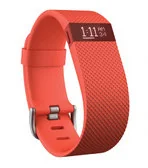 Smartband - Fitbit Charge HR size L pomarańczowy/orange - miniaturka - grafika 1
