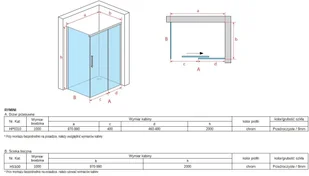 Atrium Rimini 100x100 HP0310+HS100 - Kabiny prysznicowe - miniaturka - grafika 8