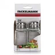 Pojemniki na przyprawy - Fackelmann Komplet solniczka pieprzniczka 46870 - miniaturka - grafika 1