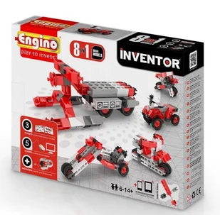 Engino Inventor 8 models motorbikes 0832 - Klocki - miniaturka - grafika 2