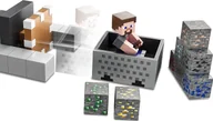 Figurki dla dzieci - Mattel Minecraft Minecart Mayhem Game GVL55 GVL55 - miniaturka - grafika 1