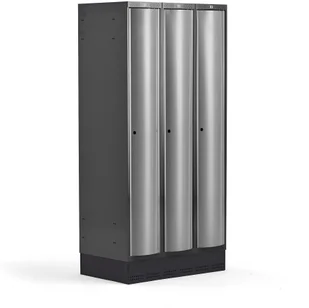 AJ Produkty Metalowa szafa ubraniowa na cokole - Szafki BHP - miniaturka - grafika 16