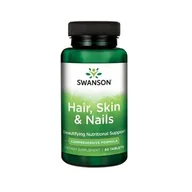 Produkty specjalne dla sportowców - SWANSON Hair, Skin & Nails 60tab - miniaturka - grafika 1
