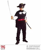 Stroje karnawałowe - Widmann Bandit with Coat, Pants, Belt, Cape and eyemask Costume (Cultures), xl, Multicoloured WDM38388 - miniaturka - grafika 1