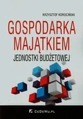 Finanse, księgowość, bankowość - Gospodarka majątkiem jednostki budżetowej - Krzysztof Korociński - miniaturka - grafika 1