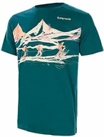 Spodnie sportowe męskie - Trangoworld Trangoworld Męskie szorty Across The Glacier Short podkoszulek zielony morska zieleń XXL PC008455-81N-2XL - miniaturka - grafika 1