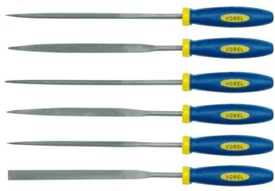 VOREL Pilniki do metalu iglaki 160mm 6cz 25352 - Pilniki - miniaturka - grafika 4