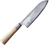 Noże kuchenne - Suncraft Nóż kuchenny Suncraft SENZO TWISTED OCTAGON Santoku 167 mm TO-04 - miniaturka - grafika 1