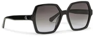 Okulary przeciwsłoneczne - Calvin Klein Jeans Okulary przeciwsłoneczne CKJ21629S 59454 Czarny - miniaturka - grafika 1