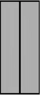 gockowiak Gockowiak Moskitiera drzwiowa magnetyczna czarna 220 cm x 100 cm