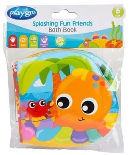 Playgro 186965 Ksiazeczka Do Kapieli Przyjaciele - Zabawki do kąpieli - miniaturka - grafika 3