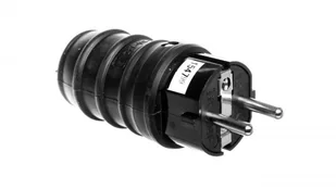 Emos wtyk czarnym, YC-DA-14Z - Kostki, złączki, wtyczki - miniaturka - grafika 2