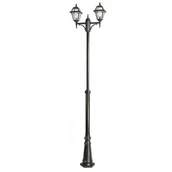 Lampy ogrodowe - Su-Ma Witraż wys. regulowana 185-285cm. Latarnia ogrodowa podwójna OGMWN 2 N OGMWN 2 N - miniaturka - grafika 1