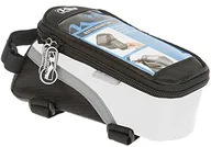 Sakwy rowerowe - M-Wave Rotterdam najwyższa torba na ramę, biały 122552 - miniaturka - grafika 1