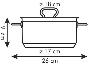 Tescoma Garnek HOME PROFI z pokrywką 18 cm 2.0 l 774218.00 - Garnki - miniaturka - grafika 2