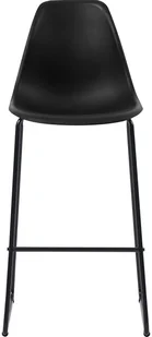 vidaXL 3-częściowy zestaw mebli barowych, plastik, czarny 279760 - Stoły z krzesłami - miniaturka - grafika 7