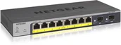 Switche - Netgear Przełącznik Smart 8x1GB PoE 2xSFP GS110TP - miniaturka - grafika 1