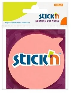 Notes samoprzylepny koło różowy 76x76mm - Szkolne artykuły papiernicze - miniaturka - grafika 2