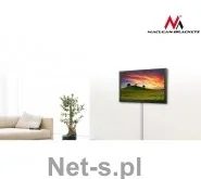 Maclean Listwa maskująca do kabli MC-695 W 60 x 20 x 750mm plastik, systemowa - Maskownice do kabli - miniaturka - grafika 2