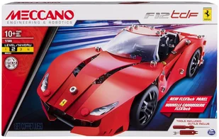 Spin Master Meccano Auto Ferrari F12 TDF Czerwone 17305 - Klocki - miniaturka - grafika 3