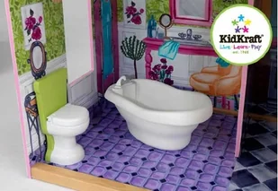 KidKraft 65082 domek dla lalek My Dream Mansion, różowy 65082 - Domki dla lalek - miniaturka - grafika 9