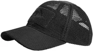 Czapki męskie - Helikon Czapka z daszkiem plus velcro Mesh Black (CZ-BBM-PO-01) CZ-BBM-PO-01 - miniaturka - grafika 1