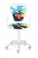 Krzesła obrotowe dla dzieci - Nowy Styl Krzesło obrotowe dziecięce GTP TURBO ministyle - miniaturka - grafika 1