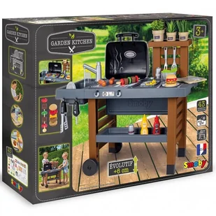 Smoby Kuchnia ogrodowa Garden Kitchen grill 312004 312004 - Zabawki i gry sportowe - miniaturka - grafika 15