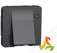 Klawisze i ramki - Schneider Electric MUREVA STYL Wypust kablowy dla 3x2,5mm2 (bez podstawy) IP55 antracyt MUR37931 - miniaturka - grafika 1