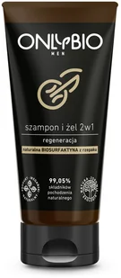 Only Bio Szampon i żel 2 w 1 Men regeneracja - Żele pod prysznic dla mężczyzn - miniaturka - grafika 5