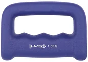 Pozostały sprzęt siłowy - HMS Ciężarek o kształcie kastetu CK15 1,5 kg szary abisal-17-47-122 - miniaturka - grafika 1