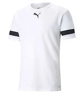 Koszulki sportowe męskie - Puma Męska koszulka z dżerseju Teamrise White Black White L 704932-04 - miniaturka - grafika 1
