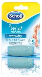 Scholl RECKITT BENCKISER (POLAND) S.A. Velvet Smooth głowice WET&DRY 2szt 907764 (9077648) - Pielęgnacja stóp - miniaturka - grafika 2