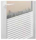 Okleiny - d-c-fix Folia Okleina Okienna Statyczna Szyby Witraż PASY MLECZNE 67x150 G103 G103-067R0150 - miniaturka - grafika 1