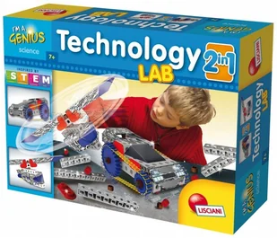 Lisciani Tech mech lab. Ekstremalne środki transportu. Zestaw - Klocki - miniaturka - grafika 3