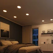 Oprawy, klosze i abażury - Paulmann panel LED Aero ZigBee CCT chrom 17,5cm - miniaturka - grafika 1